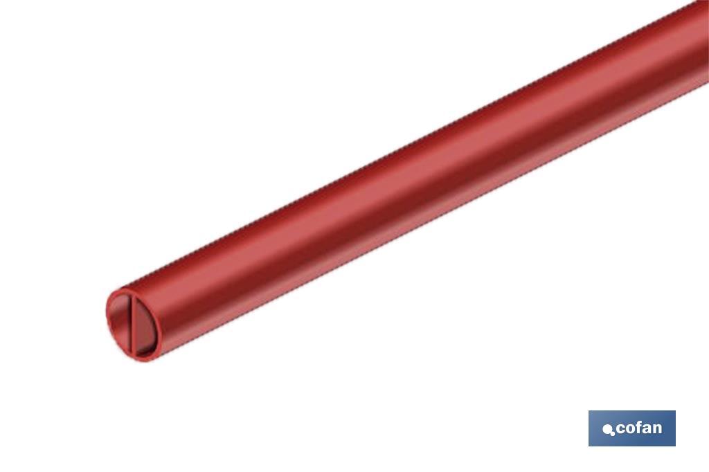 TUBO ROJO ANTIPÁNICO LONGITUD 1.150MM