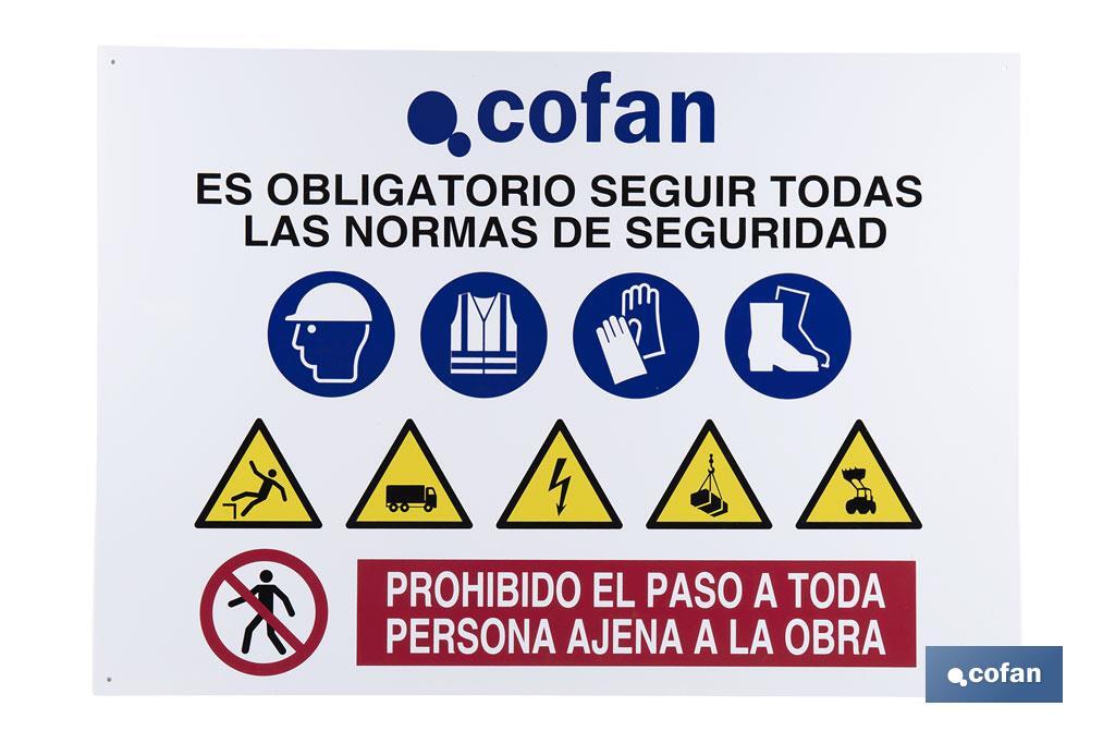 CARTEL OBRA GLASSPACK 1000X700MM
